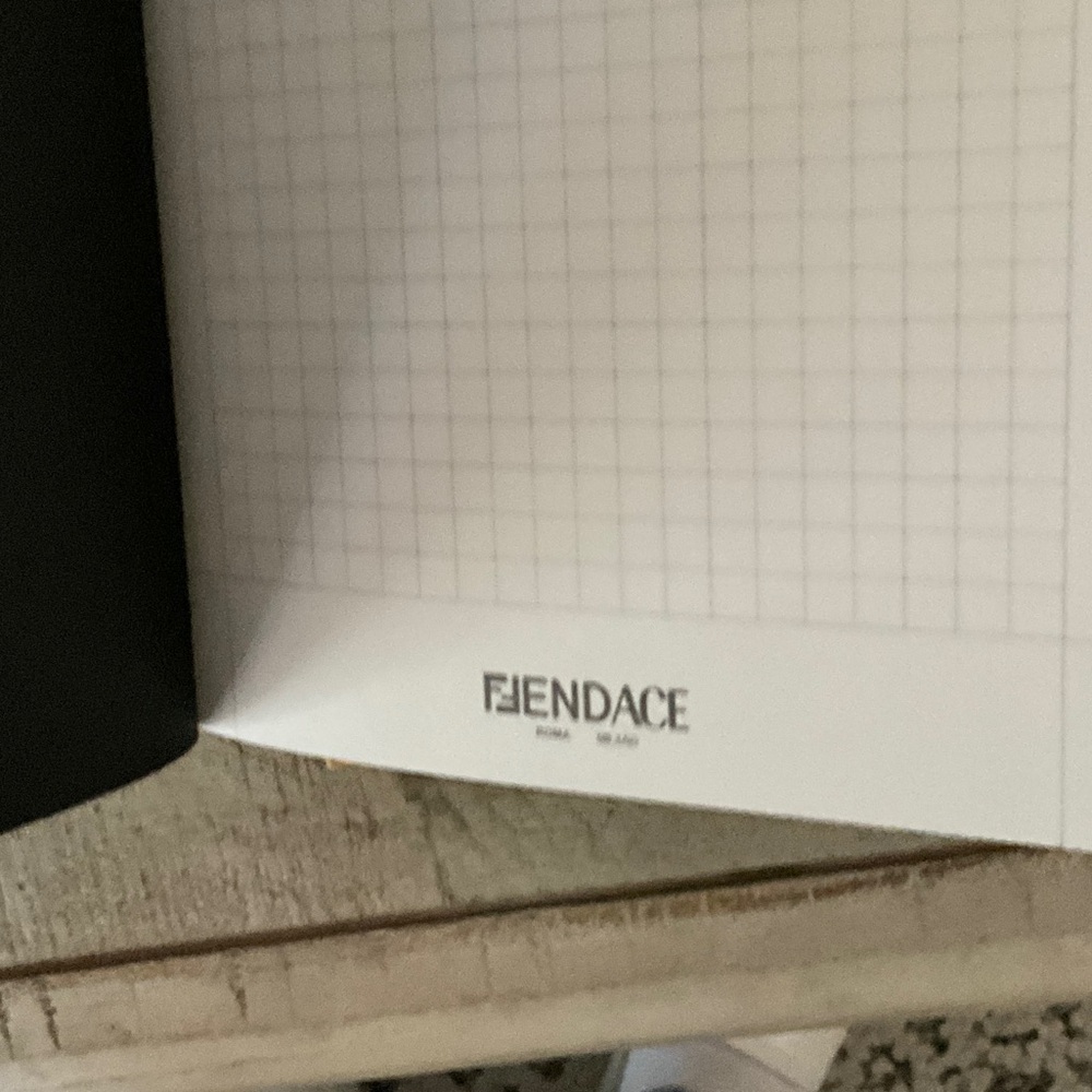 NEW FENDACE Fendi x Versace 2022 Notebook Set of 3
Books Black/Yellow/Multi - Picture 10 of 11
